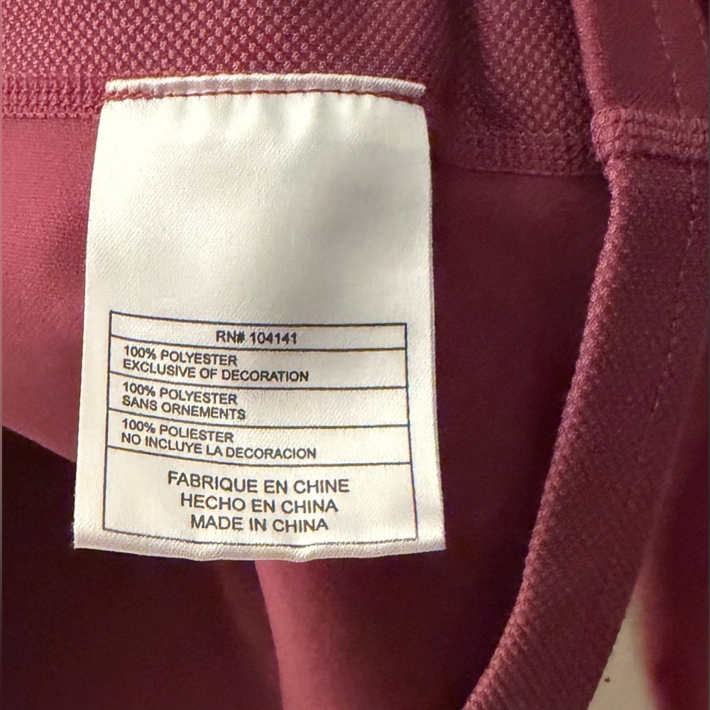 Nike ACG Fit Dry Fit 1/4 Zip Active Pullover in Pink, S - Picture 6 of 9
